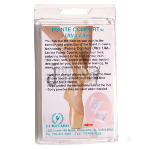 Puntalini Eurotard Comfort Ultra Lite in silicone bianco